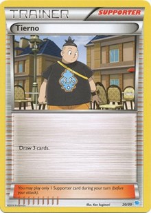 Tierno (29 - Suicune Deck) (29/30) [XY Trainer Kit: Pikachu Libre & Suicune]
