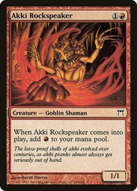 Akki Rockspeaker (154) [Champions of Kamigawa]