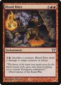 Blood Rites (159) [Champions of Kamigawa]