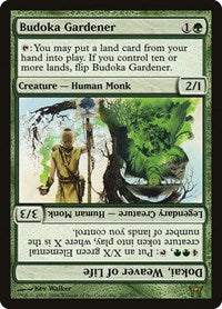 Budoka Gardener // Dokai, Weaver of Life (202) [Champions of Kamigawa]