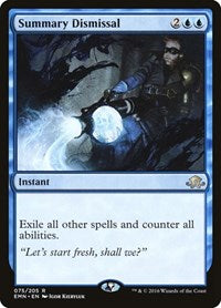 Summary Dismissal (75) [Eldritch Moon]