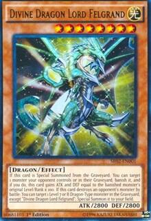 Divine Dragon Lord Felgrand (SR02-EN001) [Structure Deck: Rise of the True Dragons]