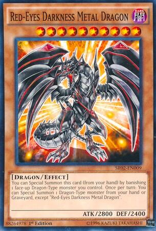 Red-Eyes Darkness Metal Dragon (SR02-EN009) [Structure Deck: Rise of the True Dragons]