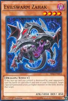 Evilswarm Zahak (SR02-EN014) [Structure Deck: Rise of the True Dragons]