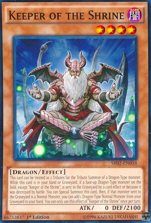 Keeper of the Shrine (SR02-EN018) [Structure Deck: Rise of the True Dragons]