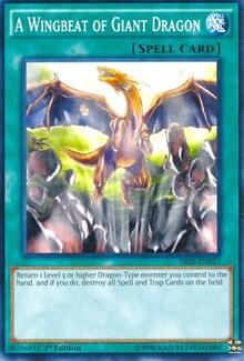 A Wingbeat of Giant Dragon (SR02-EN027) [Structure Deck: Rise of the True Dragons]