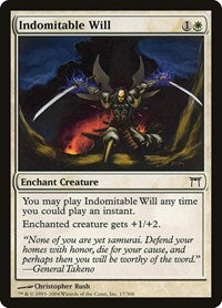 Indomitable Will (17) [Champions of Kamigawa]