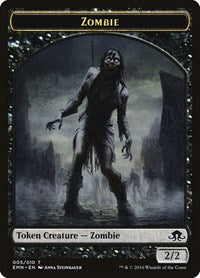 Zombie Token (005) (5) [Eldritch Moon]