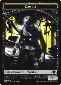 Zombie Token (006) (6) [Eldritch Moon]