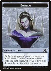 Emblem - Liliana, the Last Hope (9) [Eldritch Moon]