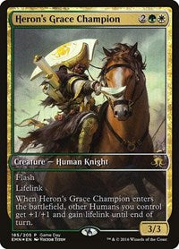 Heron's Grace Champion (185) [Game Day & Store Championship Promos]