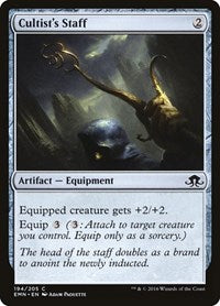 Cultist's Staff (194) [Eldritch Moon]