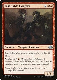 Insatiable Gorgers (134) [Eldritch Moon]