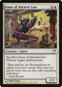 Kami of Ancient Law (21) [Champions of Kamigawa]