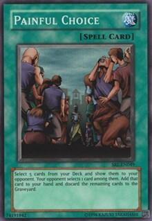 Painful Choice (SRL-049) [Spell Ruler]