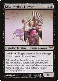 Kiku, Night's Flower (121) [Champions of Kamigawa]