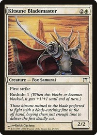 Kitsune Blademaster (25) [Champions of Kamigawa]
