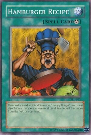 Hamburger Recipe (SRL-063) [Spell Ruler]