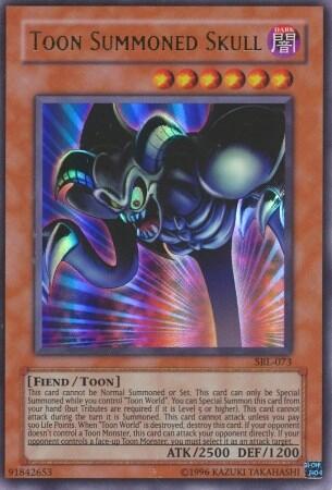 Toon Summoned Skull (SRL-073) [Spell Ruler]