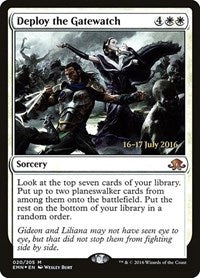 Deploy the Gatewatch (20) [Prerelease Cards]