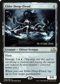 Elder Deep-Fiend (5) [Prerelease Cards]