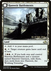 Hanweir Battlements (204) [Prerelease Cards]