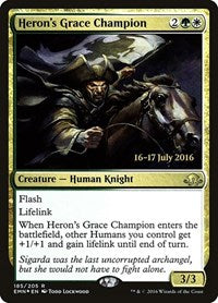 Heron's Grace Champion (185) [Prerelease Cards]