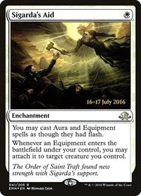 Sigarda's Aid (41) [Prerelease Cards]