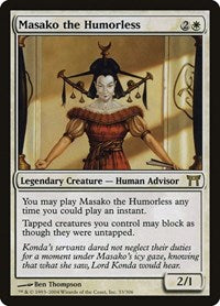 Masako the Humorless (33) [Champions of Kamigawa]
