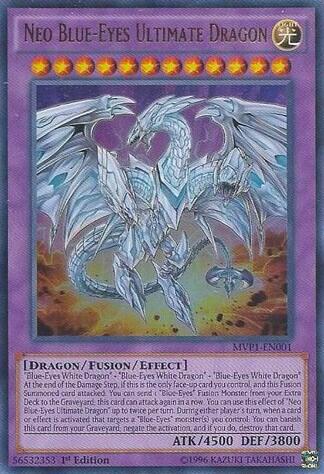 Neo Blue-Eyes Ultimate Dragon (MVP1-EN001) [The Dark Side of Dimensions Movie Pack]