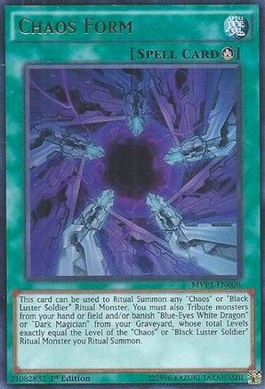 Chaos Form (MVP1-EN008) - The Dark Side of Dimensions Movie Pack 1st Edition