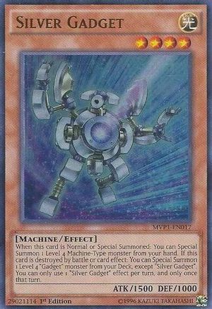 Silver Gadget (MVP1-EN017) - The Dark Side of Dimensions Movie Pack 1st Edition