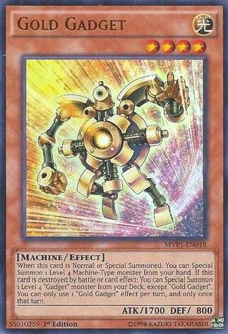 Gold Gadget (MVP1-EN018) [The Dark Side of Dimensions Movie Pack]