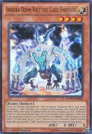 Indiora Doom Volt the Cubic Emperor (MVP1-EN038) [The Dark Side of Dimensions Movie Pack]