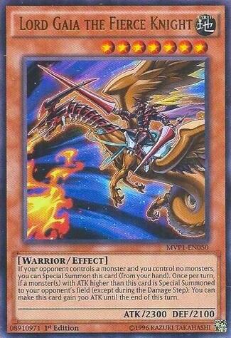 Lord Gaia the Fierce Knight (MVP1-EN050) [The Dark Side of Dimensions Movie Pack]