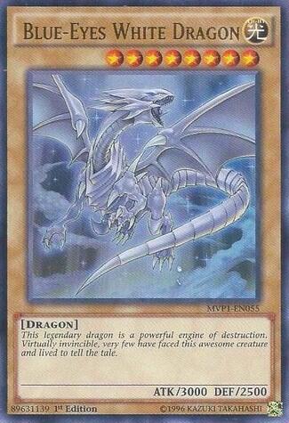 Blue-Eyes White Dragon (MVP1-EN055) [The Dark Side of Dimensions Movie Pack]