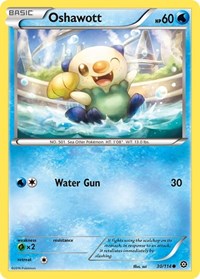 Oshawott (30/114) [XY - Steam Siege]