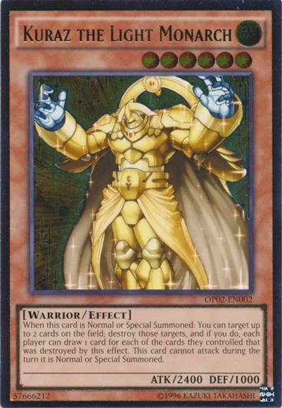 Kuraz the Light Monarch (UTR) (OP02-EN002) [OTS Tournament Pack 2]