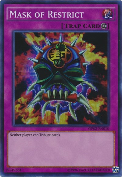 Mask of Restrict (OP02-EN010) [OTS Tournament Pack 2]