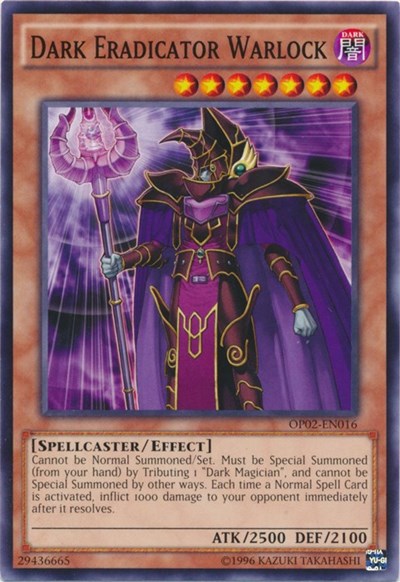 Dark Eradicator Warlock (OP02-EN016) [OTS Tournament Pack 2]