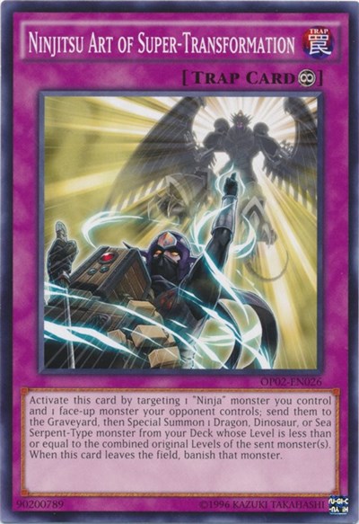 Ninjitsu Art of Super-Transformation (OP02-EN026) [OTS Tournament Pack 2]