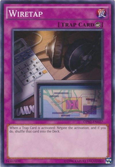 Wiretap (OP02-EN027) [OTS Tournament Pack 2]