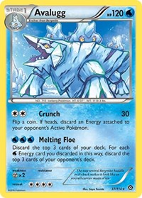 Avalugg (37/114) [XY - Steam Siege]