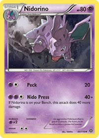 Nidorino (44/114) [XY - Steam Siege]