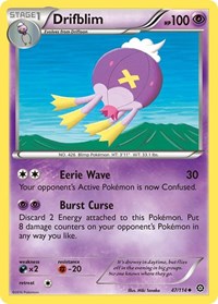 Drifblim (47/114) [XY - Steam Siege]