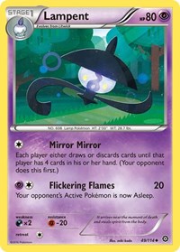 Lampent (49/114) [XY - Steam Siege]