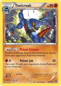 Toxicroak (59/114) [XY - Steam Siege]