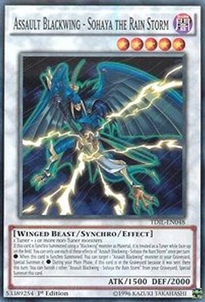 Assault Blackwing - Sohaya the Rain Storm (TDIL-EN048) - The Dark Illusion 1st Edition