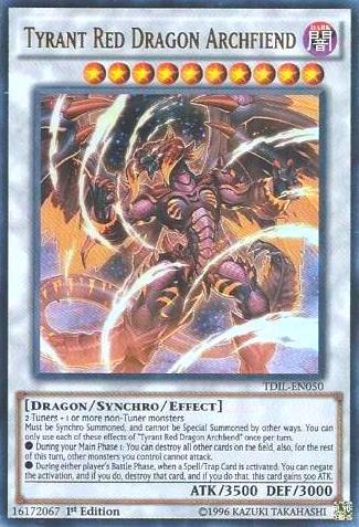Tyrant Red Dragon Archfiend (TDIL-EN050) [The Dark Illusion]