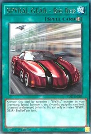 SPYRAL GEAR - Big Red (TDIL-EN089) - The Dark Illusion 1st Edition